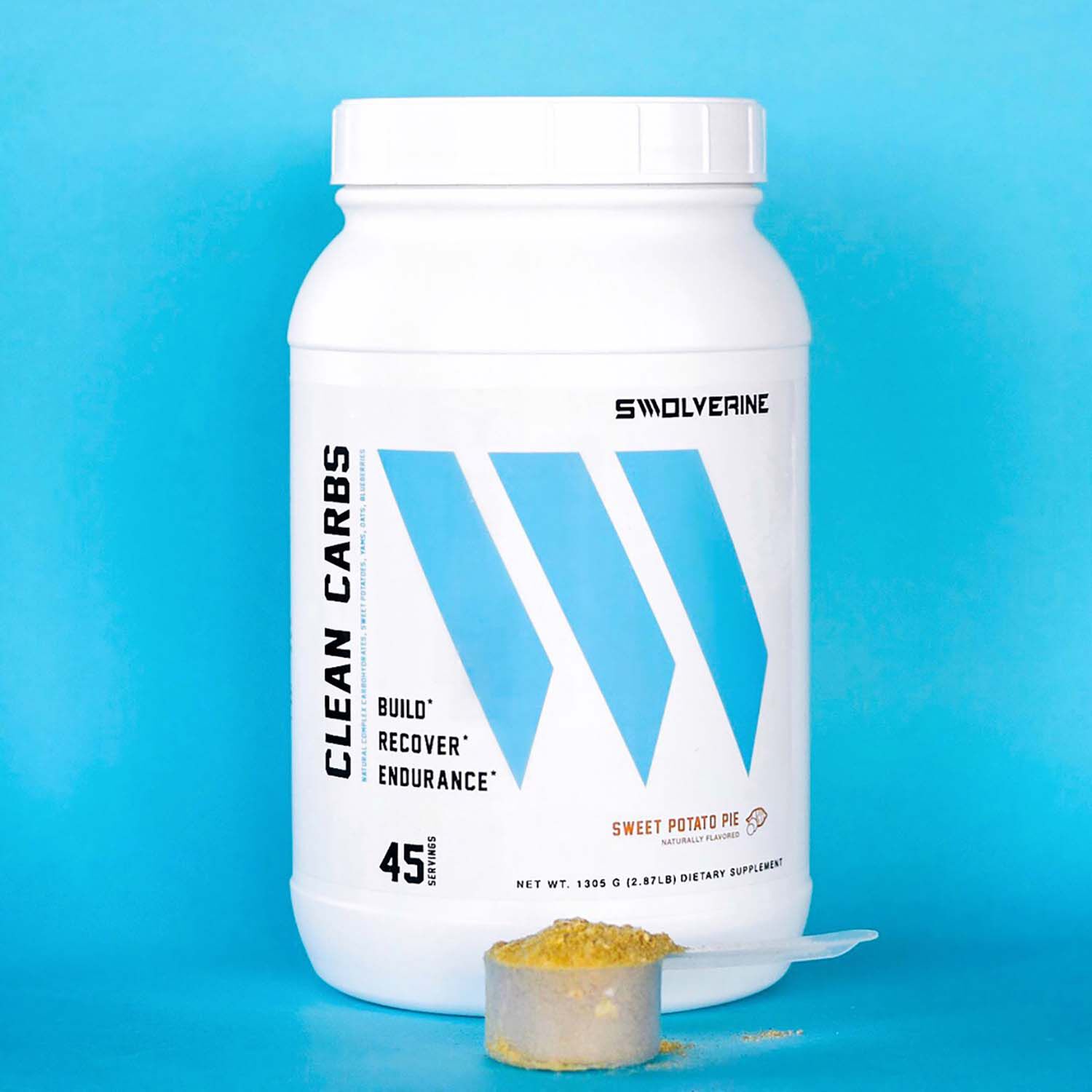 Clean Carbs Supplement Powder - Sweet Potato Pie (45 Servings)